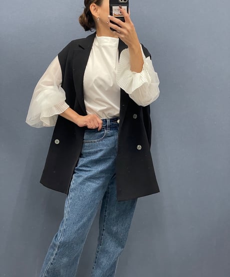 ポリーヌブロー　ノースリーブプルゾン グレー　セブンフェアリー ポリーヌブロー ノースリーブプルゾン グレー セブンフェアリー