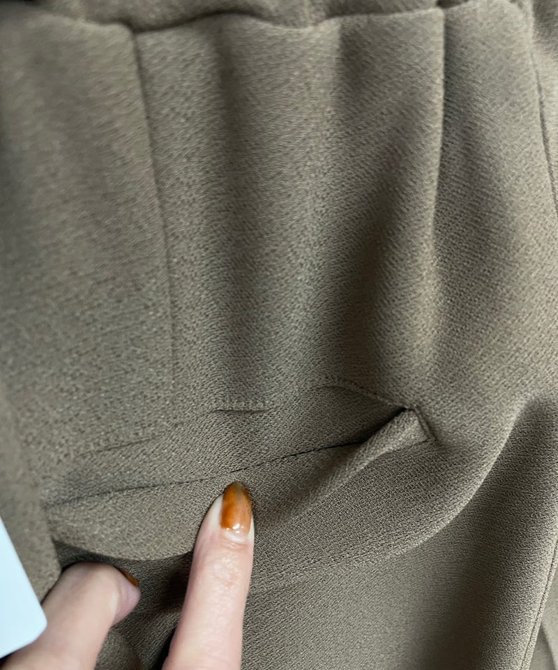 Dignite collier ディニテコリエ 裏起毛 テーパードパンツ | HA-CHI