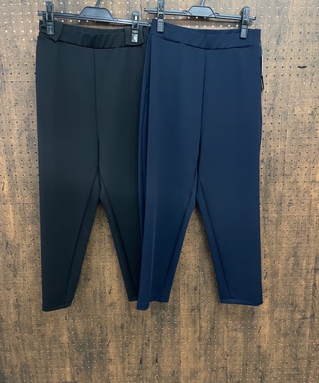 Pauline Bleu ポリーヌブロー　ソフトボンディング タック入りパンツ