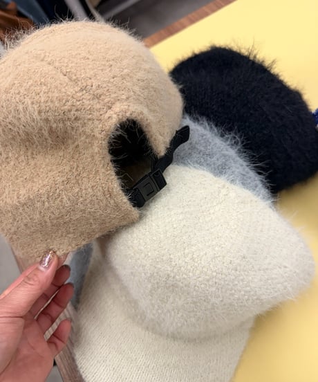 暖かニットCAP