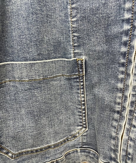 Uncarnet アンカルネ　ノーカラーデニムジャケット