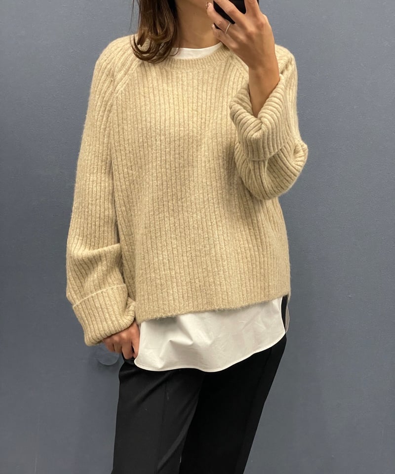 Dignite collier ディニテコリエ　ニット セーター　デザインニット Dignite collier ディニテコリエ セットアップニット | HA-CHI