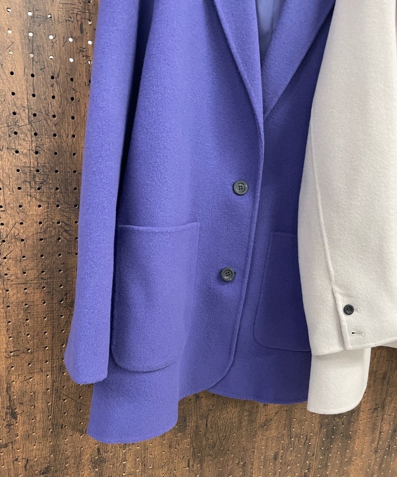 Dignite collier ディニテコリエ ダブルフェイス ジャケットコート