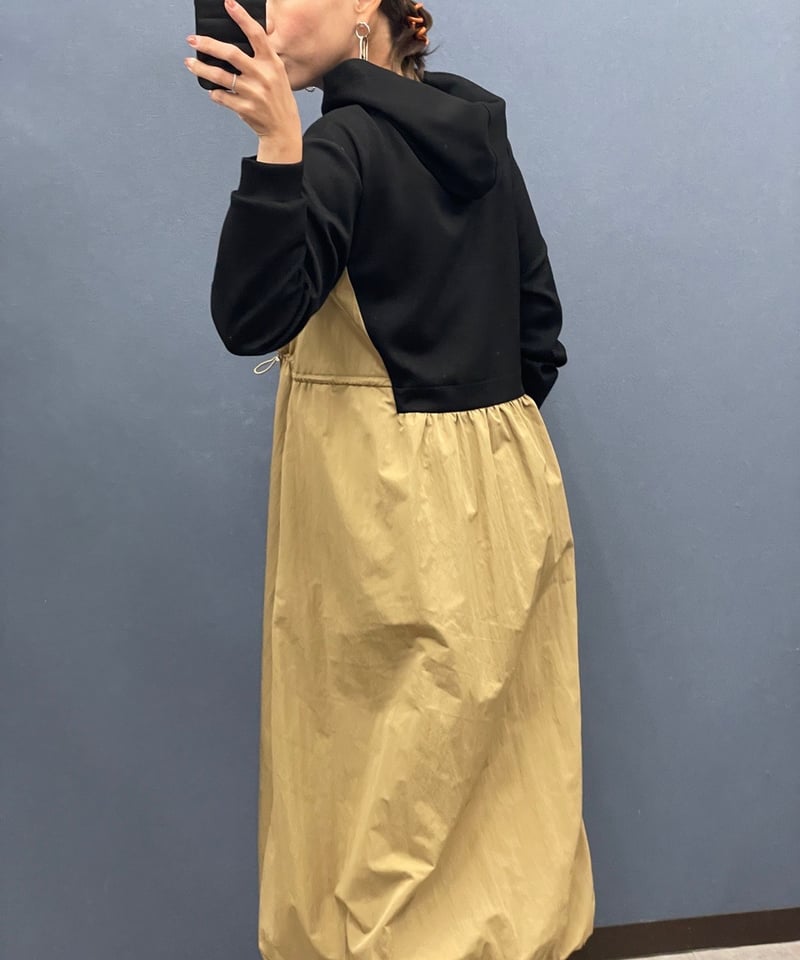 Dignite collier ディニテコリエ 異素材切替えバルーン