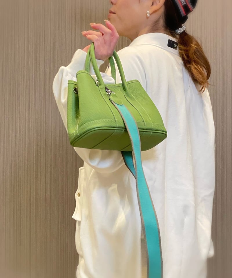 ☆新色☆牛革レザートートバッグmini アップルグリーン | HA-CHI ☆新色☆牛革レザートートバッグmini アップルグリーン | HA-CHI