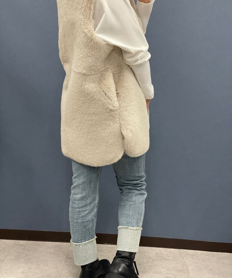 Dignite collier ディニテコリエ 2way エコファーベスト | HA-CHI