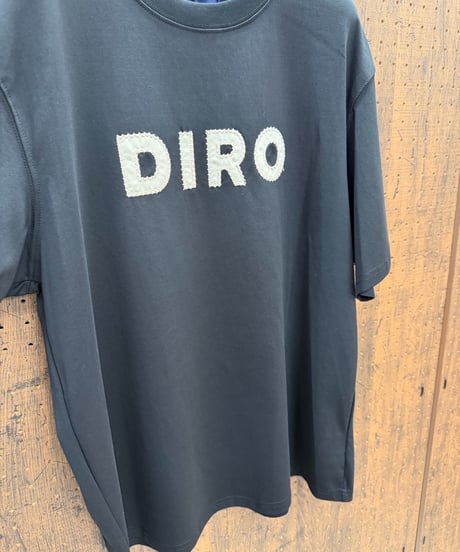 Pauline Bleu ポリーヌブロー　ステッチDIRO ロゴTシャツ
