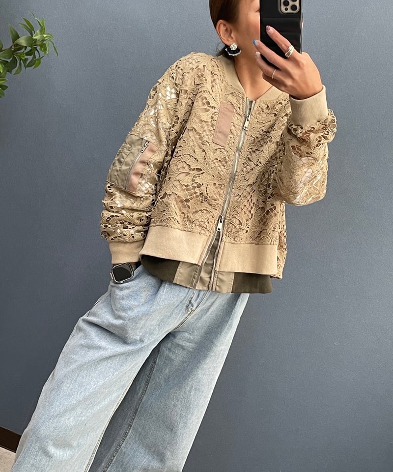 【極美品稀少】ポリーヌブロー Pauline Bleu ラクーンファーブルゾン 極美品稀少】ポリーヌブロー Pauline Bleu ラクーンファーブルゾン