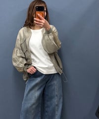 Dignite collier ディニテコリエ　シアー MA-1ブルゾン