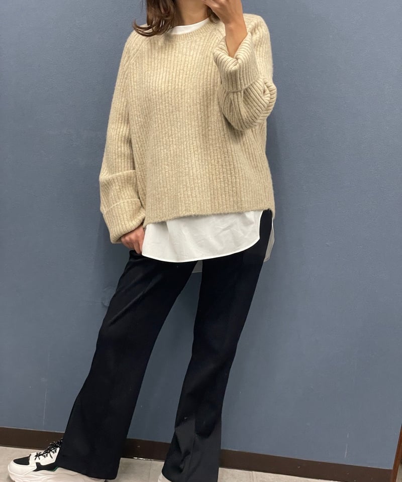 Dignite collier ディニテコリエ セットアップニット | HA-CHI