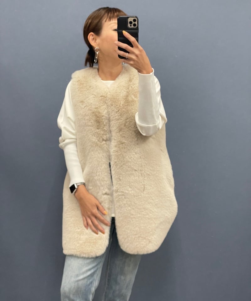 Dignite collier ⭐︎ベスト Dignite collier ディニテコリエ 2way エコファーベスト | HA-CHI