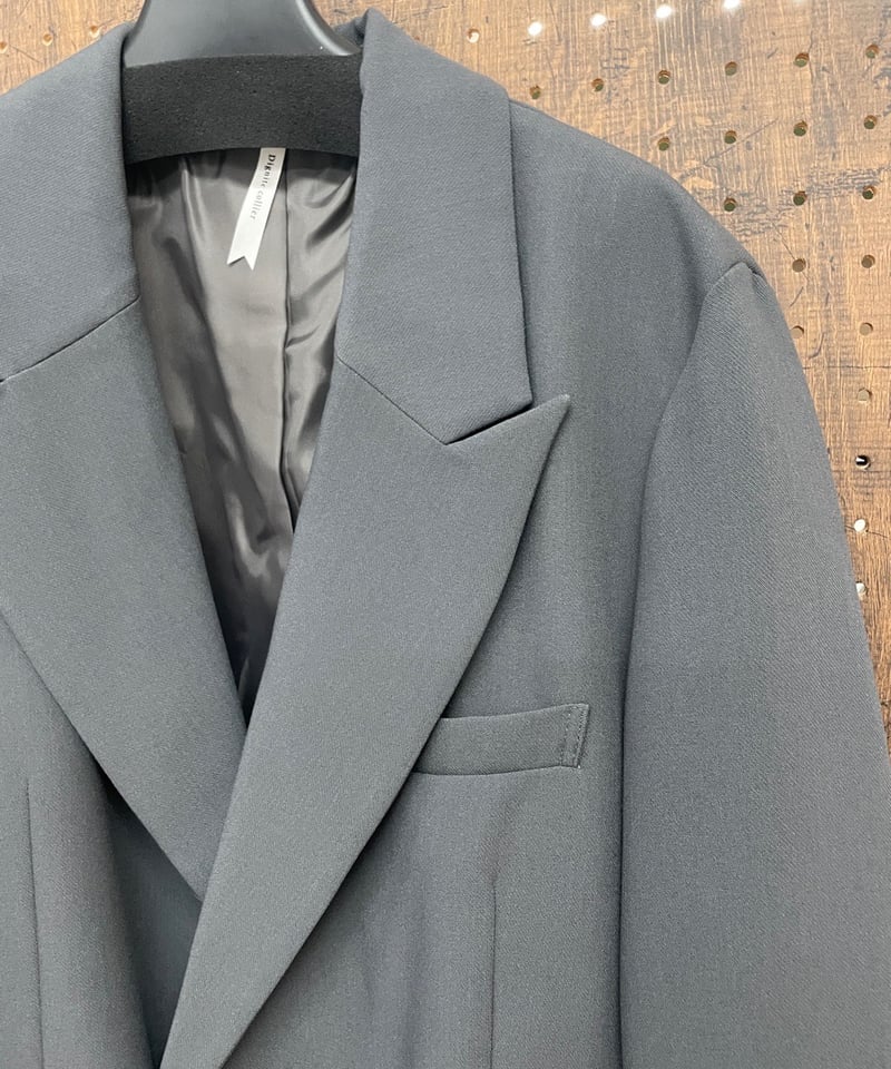 Dignite coller ディニテコリエ Dignite collier ディニテコリエ ダブル合わせジャケット | HA-CHI