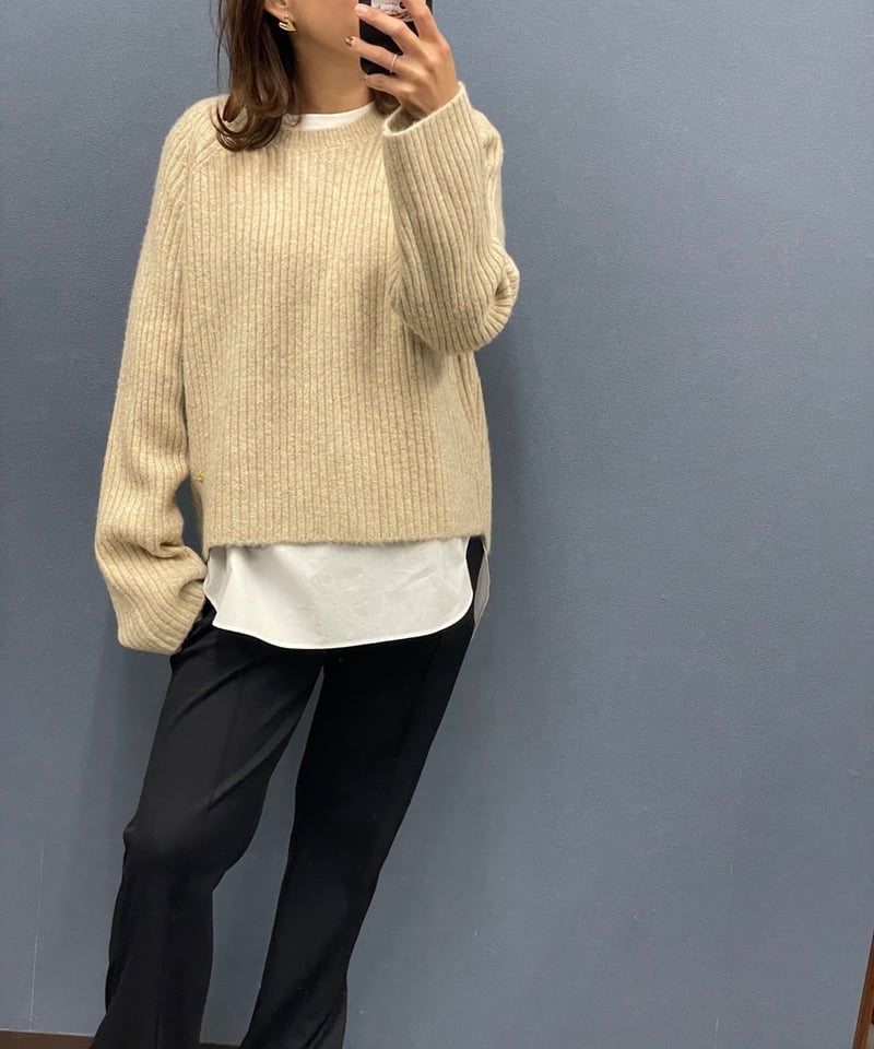 Dignite collier ディニテコリエ セットアップニット | HA-CHI