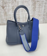 牛革レザートートバッグmini ・kind blue