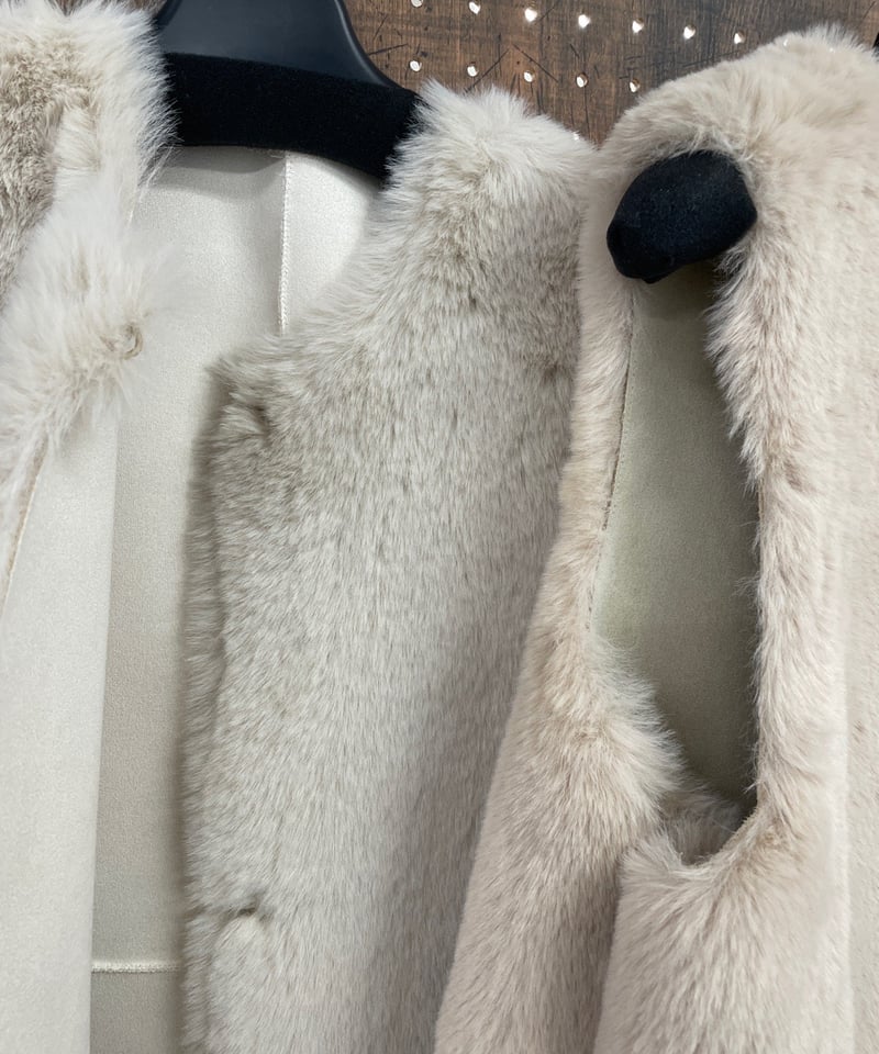 Dignite collier ディニテコリエ 2way エコファーベスト | HA-CHI