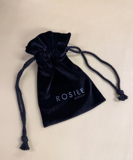ROSIEE ロージー　ジャラジャラ パールキャッチ ピアス