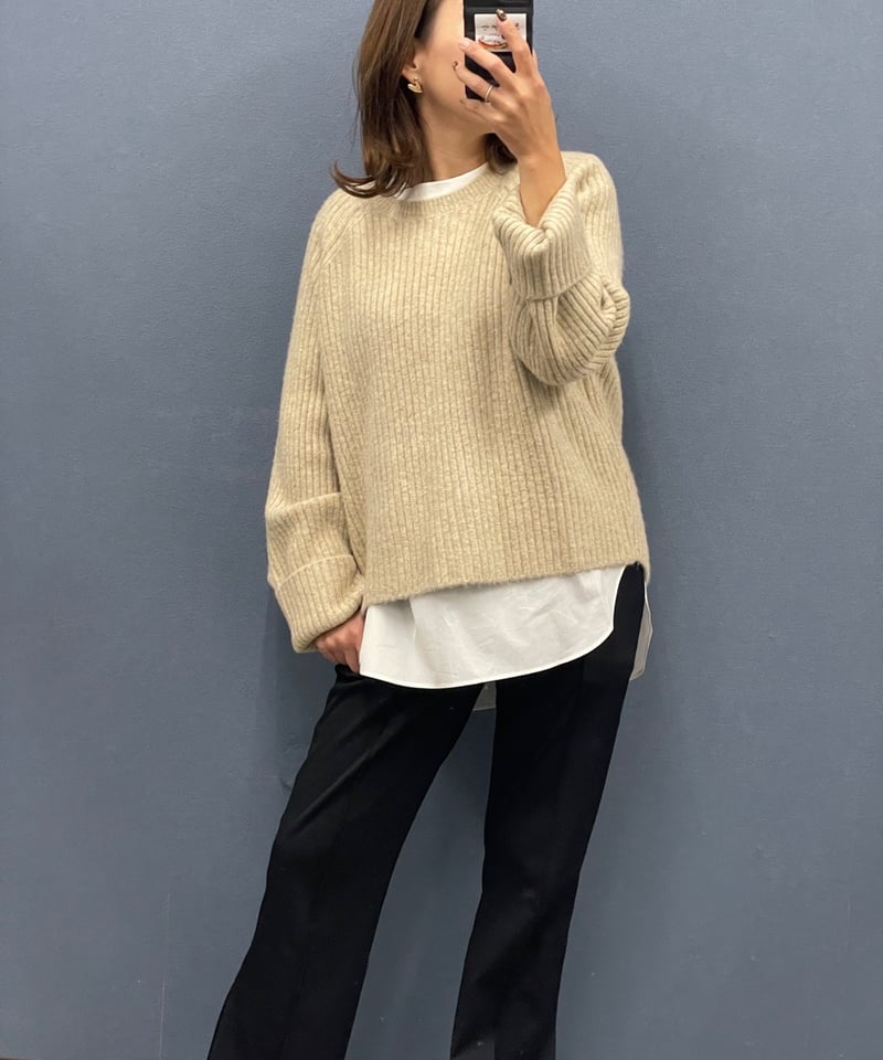 Dignite collier ディニテコリエ セットアップニット | HA-CHI