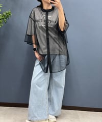 DONA MARIE シースルーブラウス