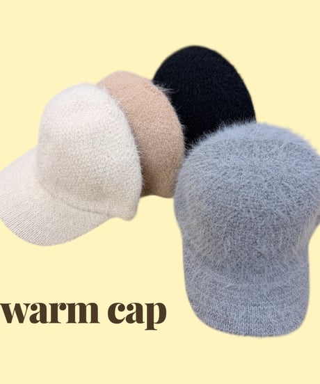 暖かニットCAP
