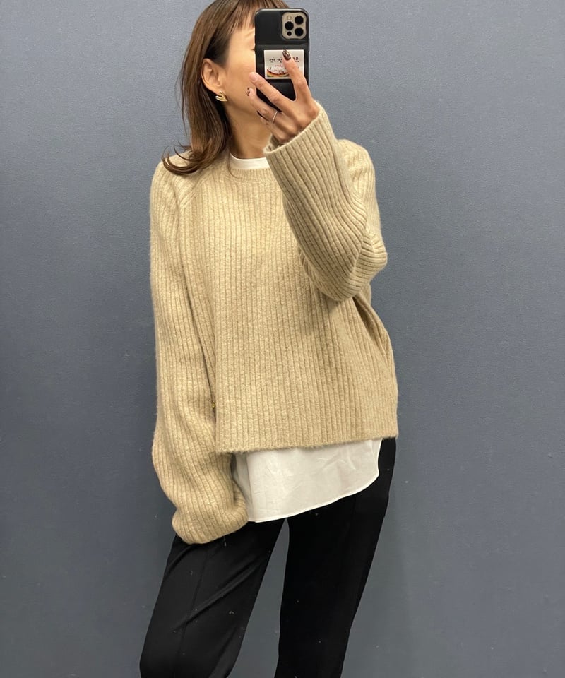 Dignite collier ディニテコリエ セットアップニット | HA-CHI