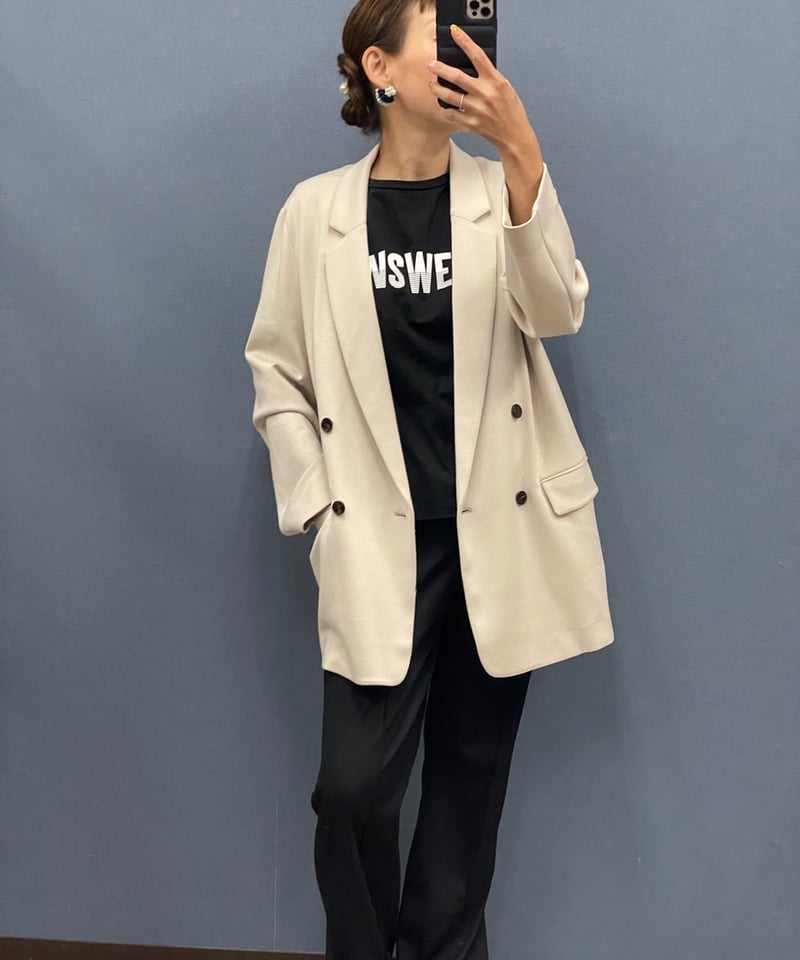 Dignite collier ディニテコリエ ソフトダブルジャケット | HA-CHI