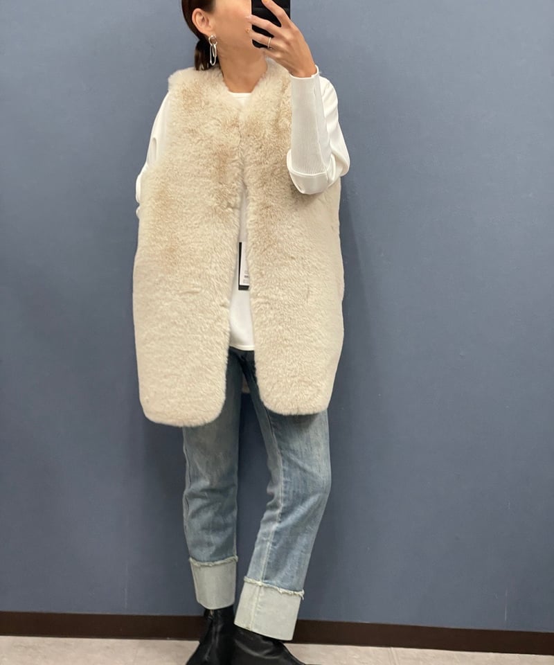 Dignite collier ディニテコリエ 2way エコファーベスト | HA-CHI