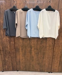 Dignite collier ディニテコリエ　切替ワイドプルオーバー