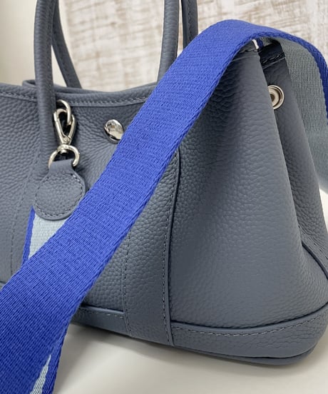 牛革レザートートバッグmini ・kind blue