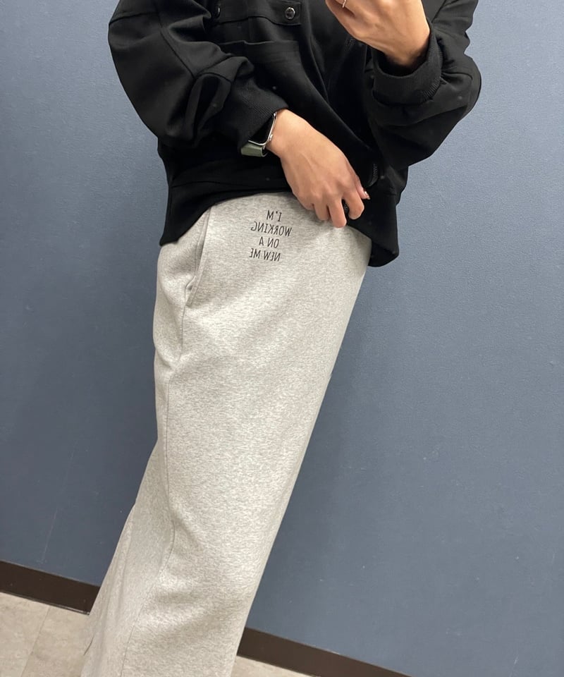 Dignite collier ディニテコリエ 超 裏起毛 スエット タイトスカート