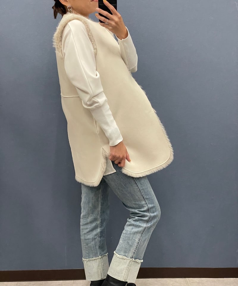 Dignite collier ディニテコリエ 2way エコファーベスト | HA-CHI