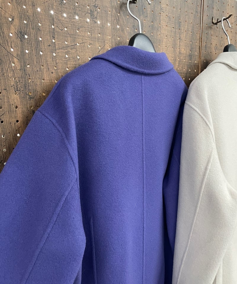 Dignite collier ディニテコリエ ダブルフェイス ジャケットコート