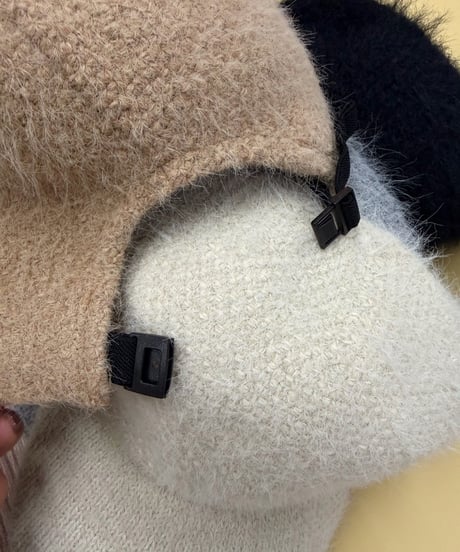 暖かニットCAP