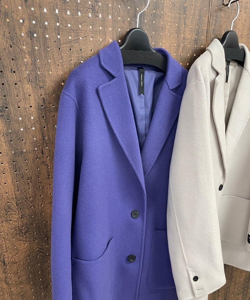 Dignite collier ディニテコリエ ダブルフェイス ジャケットコート