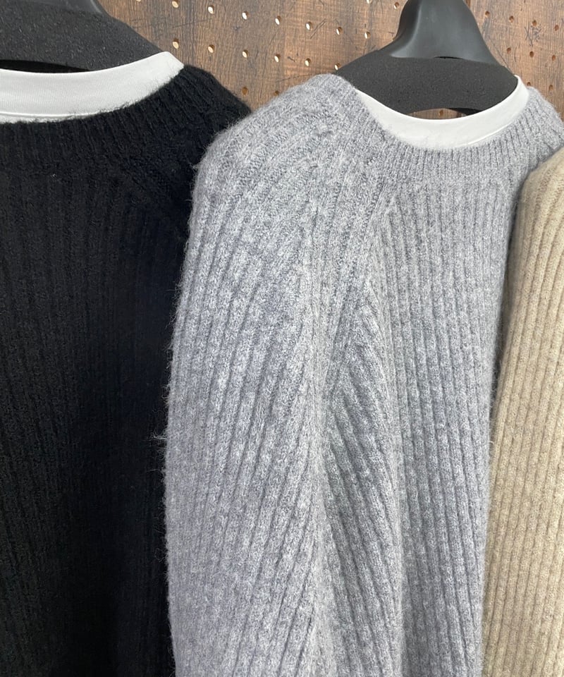 Dignite collier ディニテコリエ セットアップニット | HA-CHI