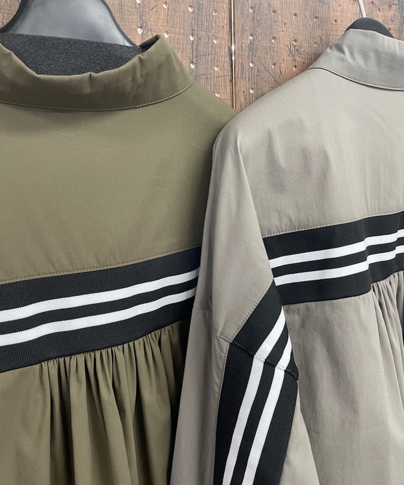 Dignite collier ディニテコリエ ストライプラインシャツ | HA-CHI