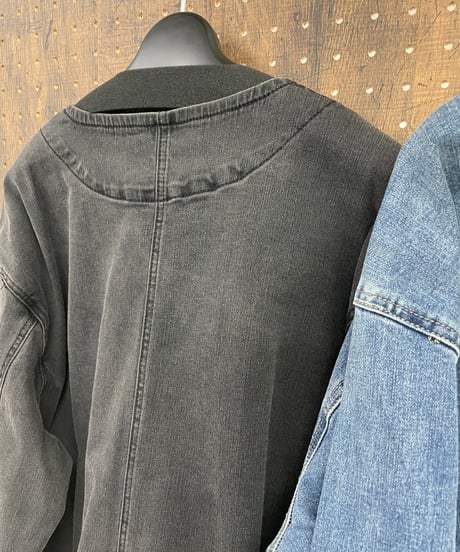 Uncarnet アンカルネ　ノーカラーデニムジャケット