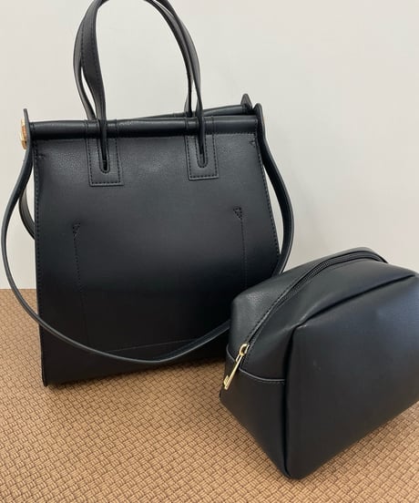 軽量合皮 2Wayハンドル軽量バッグ3col