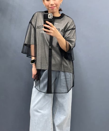 DONA MARIE シースルーブラウス