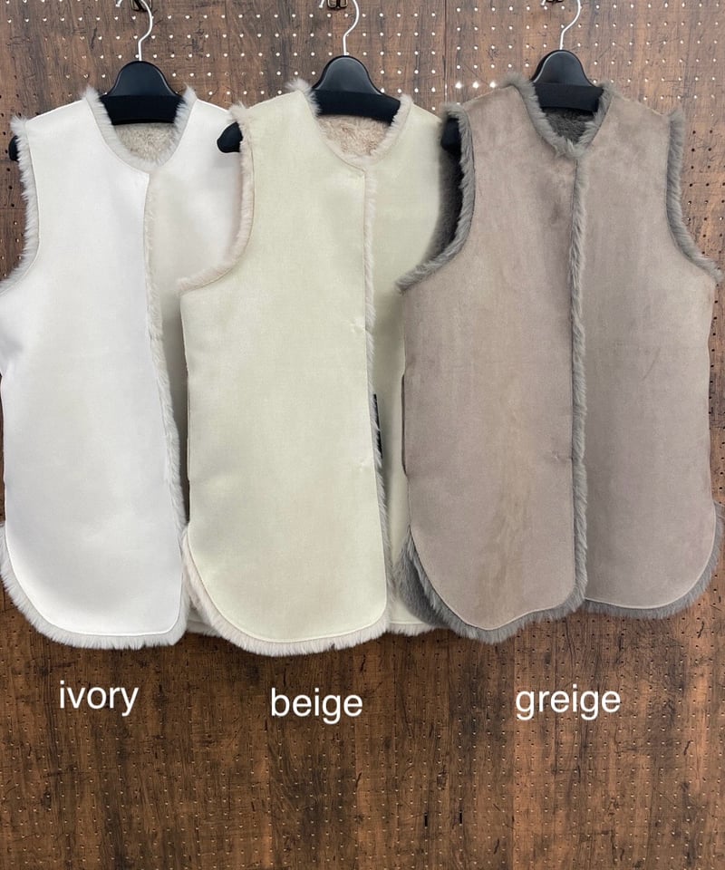 Dignite collier ディニテコリエ 2way エコファーベスト | HA-CHI