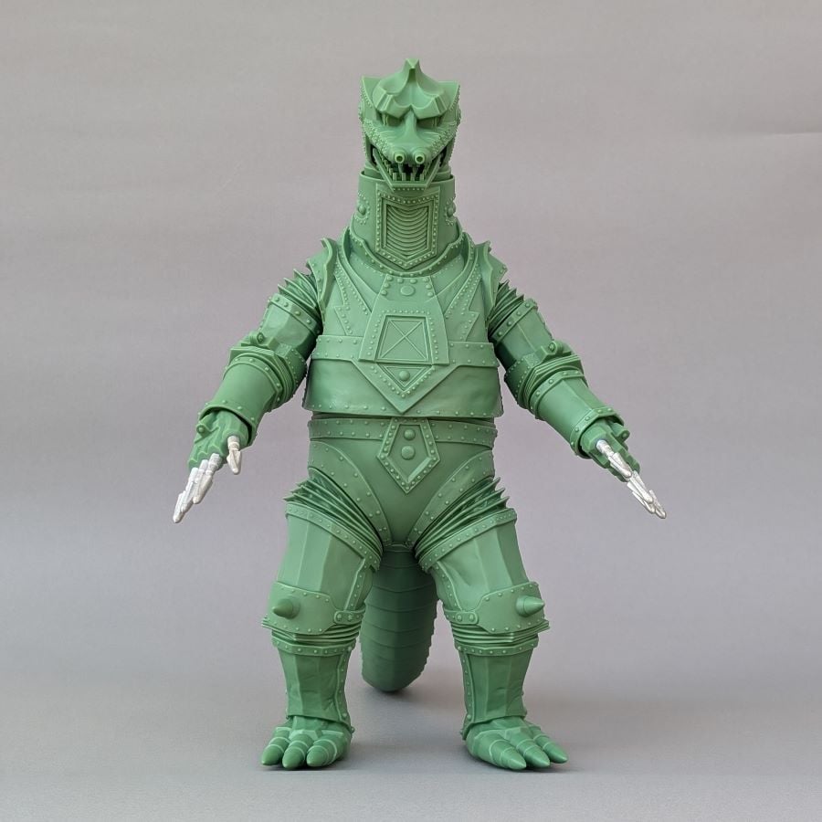 ビリケン商会　リアルモデルキットシリーズ /メカゴジラ　青磁鼠色 ビリケン商会 リアルモデルキットシリーズ /メカゴジラ 青磁鼠色