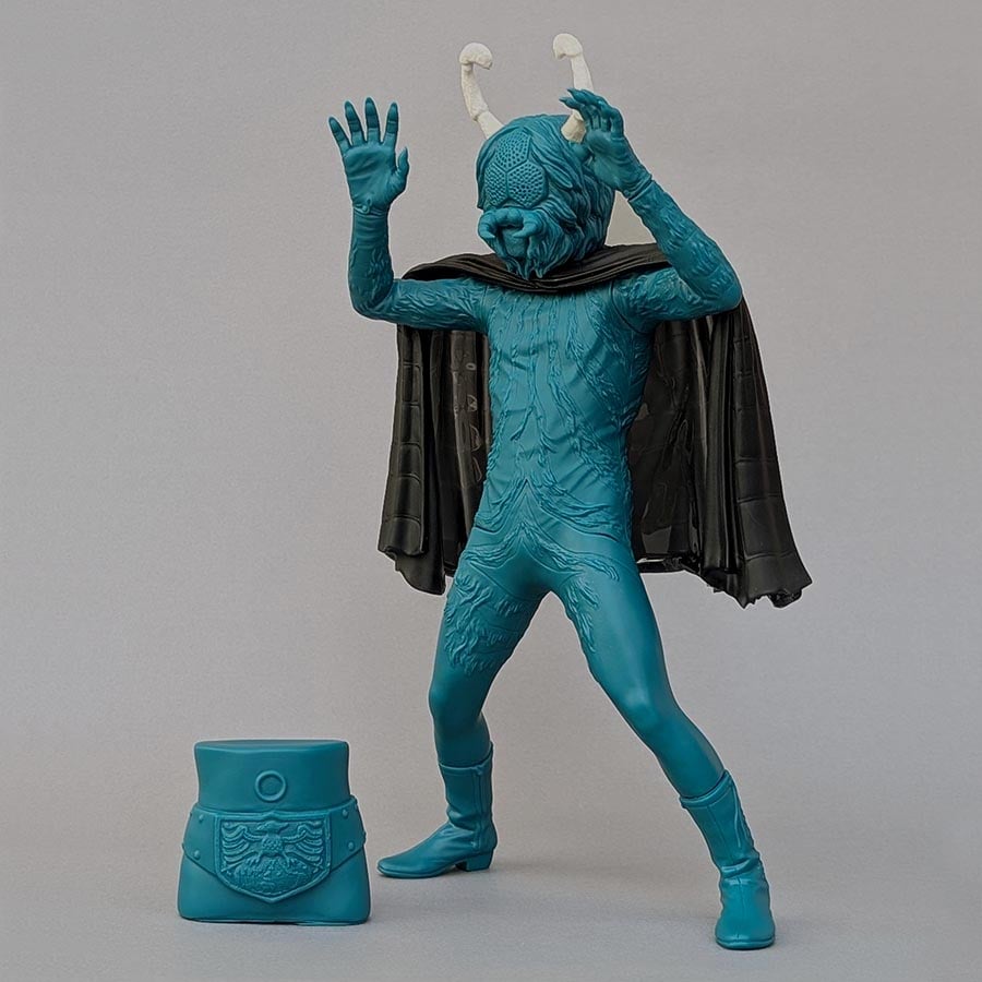 完成品　ビリケン商会　蜘蛛男　リアルモデルキットシリーズ original