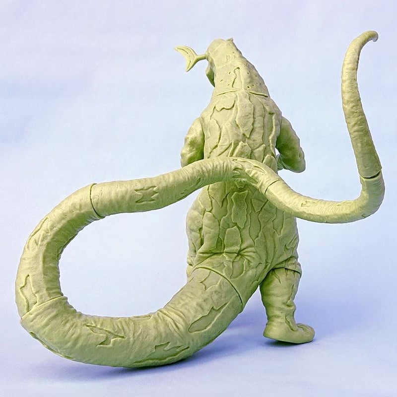 ウェーブ　1/100 エレキング　ソフビキット エレキング