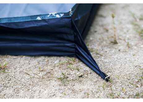 【10cm、15cm 4本セット】ステンレス製キャンプ用ペグ 『剱（つるぎ）』