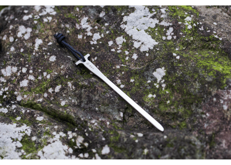 【10cm、15cm 4本セット】ステンレス製キャンプ用ペグ 『剱（つるぎ）』