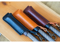 銀閃花用レザーケース『織部（おりべ）』