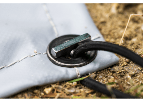 【10cm、15cm 4本セット】ステンレス製キャンプ用ペグ 『剱（つるぎ）』