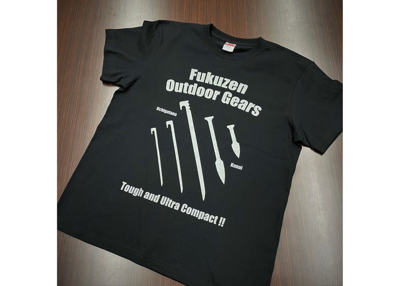 【だいふく】 福善ギアTシャツ【打刀・苦無・大福】ブラック | 福善(Fukuzen