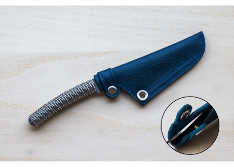 調理用ナイフ『手捌（てさばき）』、『掌（たなごころ）』、フォーク『 指叉（さすまた）』銀閃花シリーズ