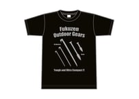 福善ギアTシャツ【打刀・苦無・大福】ブラック