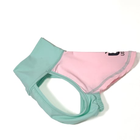 Rush guard half1/2 tops:mint*babypink// ラッシュガードハーフトップ:ﾐﾝﾄ*ﾍﾞﾋﾞｰﾋﾟﾝｸ